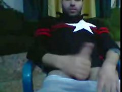 hot syrian guy wanks on cam