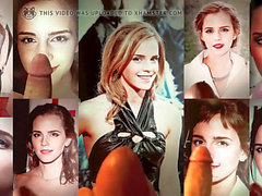 Emma Watson - compilation of my jizz tributes x18 4k