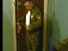 russian soldiers wanking