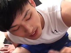 Twink teen Asian amateurs riding a dick HD