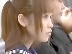 Japan trains can be dangerous for lonely schoolgirls