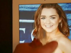 Cum on Maisie Williams - april 2016