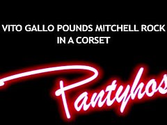 Vito Gallo wears a corset and aggressively fucks Mitchell Rock in stockings