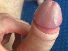 Horny big dick wank explodes with cum