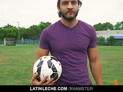 LatinLeche - Straight Soccer Stud Gay For Pay