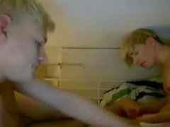 2 Danish Blonde Boys (Gays Couple) & Anal Fuck Show With Cumshots On Webcam