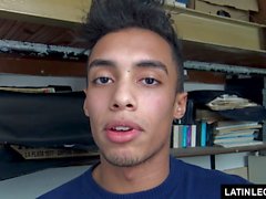 LatinLeche - Latin Boy with Braces take messy facial