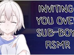 INVITING YOU OVER TO MY PLACE AFTER YOU STARED AT ME IN CLASS - SUB-BOY ASMR Roleplay