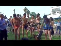 Nude World Biking in Mexico