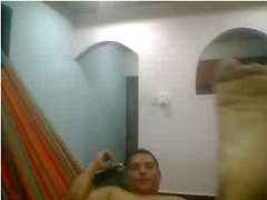 Straight guys feet on webcam #415