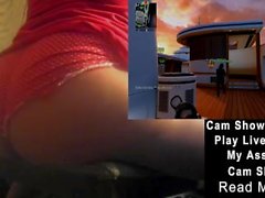 Girl With Fat Ass Play's Call Of Duty