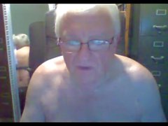 grandpa stroke on webcam