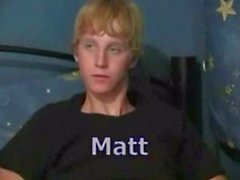 Straight Matt seduced