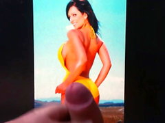 Denise Milani cum tribute compilation