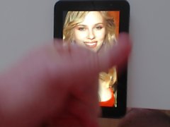 Cum Tribute #2 Facial For Scarlett Johansson