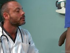 ExtraBigDicks Scary Str8 Big Black Dick Visits His Doctor