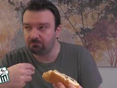 33 Year Old Man Deepthroats a Huge Wiener