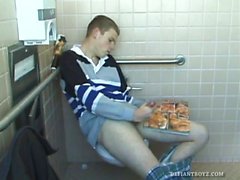 Young Christian Toilet Jacking