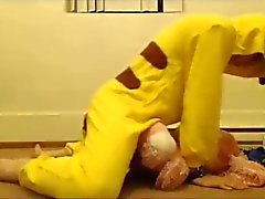 Aleccat wanking then fucking Velvet on cam