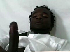 Hot black stud and his awesome cock