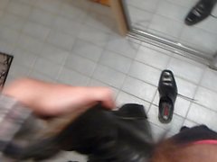 Cum in men's dress shoe