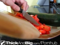 Thick&Big Big-dicked twinks suck and fuck for dinner