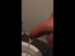 taking a piss in slow motion