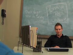 Hunky teacher Tyler Andrews anal fucks student Adrian Layton