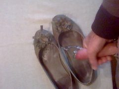 cum in my wife's shoes