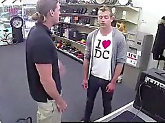 Straight dude has to go gay for cash in pawn shop