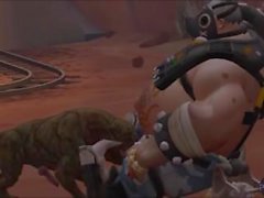 Roadhog Taming A Mutant Hound