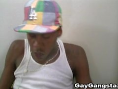 Black gay penetrate all by himself