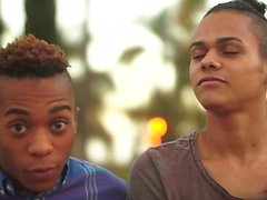 Latin twinks interracial and cum in ass