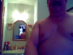 grandpa stroke on webcam