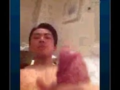 Shawn Fong Playing His Tiny Cock On Cam