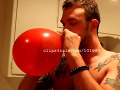 Balloon Fetish - Cliff Jensen Balloons Video 1