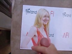 Dakota Fanning Cum Tribute 01