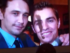 Dave and James Franco Double Cum Tribute