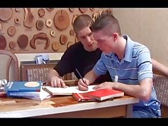 Cute college gay dude fucked by his partner