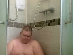 Fat men gay porn An Interrupted Jerk Off