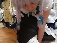 Amateur Asian cosplay anal