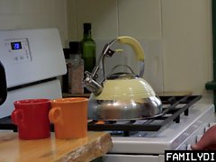 FamilyDick - Caring Stepgrandpa Fucks A Boy In The Kitchen