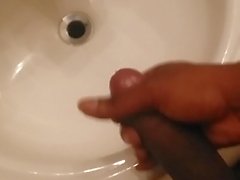 jerking bbc and cumshot