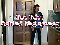 Bee Poses Sexily Showing Off His Asian Boy Feet