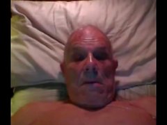 grandpa stroke on webcam