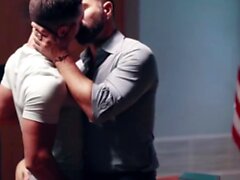 Hunks Adam and Tristan trade anal sex