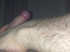 enjoying my cock